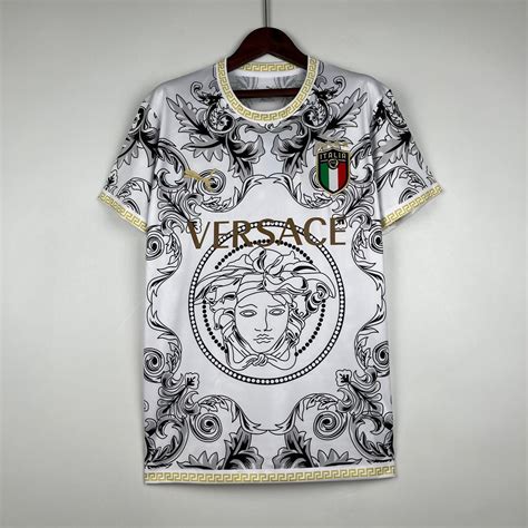 camisa versace branca|Men's T.